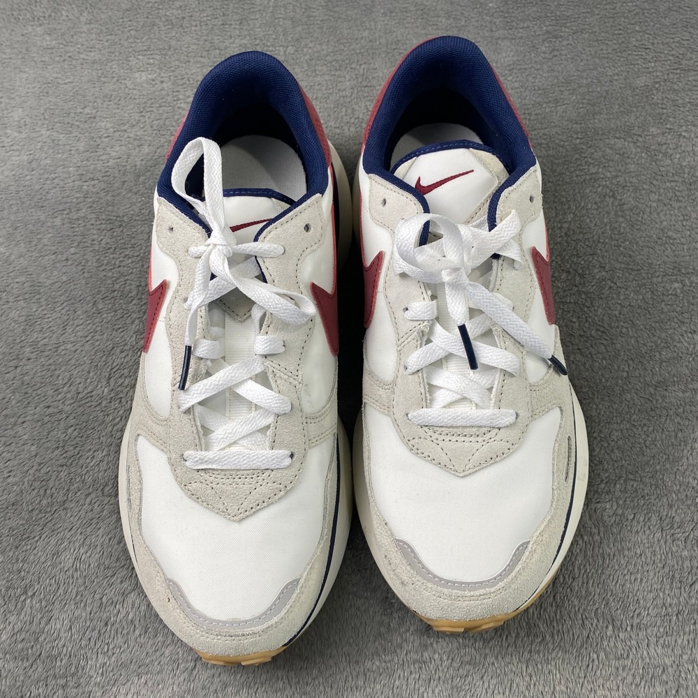 Nike Sneakers Phoenix Waffle Light Bone/Sail/Midnight Navy/TeamWhite Womens 10